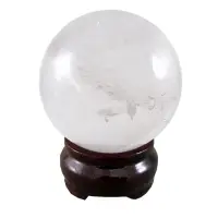 在飛比找momo購物網優惠-【寶峻晶石館】白水晶球 直徑7cm(WB19)
