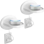 Deco Gear Wall Mount Shelf Stand for Google Home, Smart Speaker & IP cam (White)