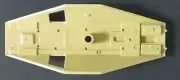 Tamiya 1/35th Scale Afrika Korps Sd Kfz 222 - Lower Hull from Kit No. 35286