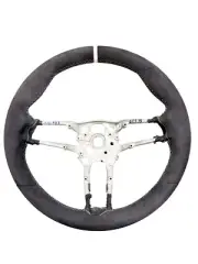 PORSCHE 992 GT3 CARRERA CAYENNE TAYCAN MACAN 971 ALCANTARA STEERING WHEEL WHITE