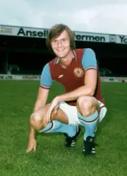 1977 Leighton Phillips Aston Villa and Wales Historic Old Photo
