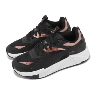 【PUMA】休閒鞋 RS-Pulsoid Metallic Wns 女鞋 黑 玫瑰金 復古 運動鞋(393207-02)