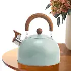 Gas Kettle Whistling Camping Gas Induction Hob Kettle Stainless Steel Teapot