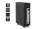 Vivva Foldable Laundry Washing Clothes Storage Bag Hamper Basket Bin Clothes Toys Bathroom Organiser Oragnizer(5 Colours)