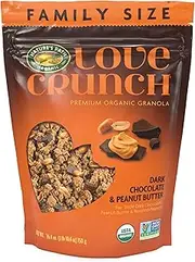 Love Crunch Organic Granola, Dark Chocolate Peanut Butter, 26.4 Oz, 6Count