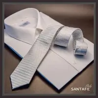 在飛比找ETMall東森購物網優惠-SANTAFE 韓國進口中窄版7公分流行領帶 (KT-128