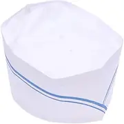 [SAFIGLE] Chef Cap Apron Chefs Hat Funny Kitchen Paper Chef Hat Chef Hats Head Scrub Cap Spoon Net Hat Chef Pants Coats Chefs Hats for Adults Scrub Hats Work Hat Pour Red