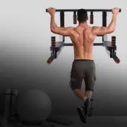 Multi Wall Mounted Adjustable Knee Raise Pull Up Chin Up Bar Dips Station