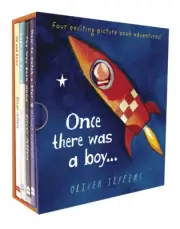 Once There Was a Boy... [Boxed Set] Hardcover Book by Oliver Jeffers Ages 3 to 5