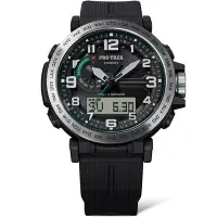 在飛比找Yahoo奇摩購物中心優惠-CASIO 卡西歐 PRO TREK 太陽能戶外登山多功能雙