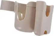 ORFOFE Stroller Cup Holder Phone Mount Bottle Organizer Rack for Bikes Strollers Scooters More Pp Abs Secure Locking Mechanism
