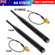 2PCS 915MHz 5DBi 19CM Antenna IPEX Meshtastic LoRa SMA Male + 15CM IPEX Cable