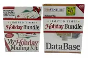 ProVenture DataBase & MySoftware My Holiday Mailing Kit Bundle PC CD-ROM Windows