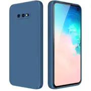 MCC For Samsung Galaxy S10e Soft Liquid Silicone Shockproof Case Cover G970 [Dark Blue]