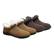 【SALE】UGG Slippers Womens Men Australian Sheepskin Moccasins Slip On Ankle Boots