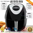 Large 6.5L 1700W Digital Air Fryer Oven 8 IN 1 Multifunction Touch Screen Black