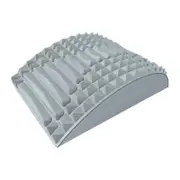 Back Stretcher Lower Back Massager for Adults Portable Waist Massage Comfortable EVA Spine Board Neck Stretcher for Couch Bed Gray