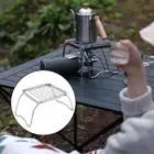 BBQ Grill Stainless Steel Portable Folding Barbecue Grill Gril Stove Mini P4Q7