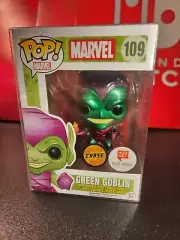 Funko Pop 109 Marvel Green Goblin Metallic Chase Walgreens Exclusive