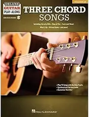 Hal Leonard Three Chord Songs Book: Deluxe Guitar Play-Along Volume 12
