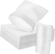 VILLFUL 200pcs Foam Packing Bags for Fragile Item Protection Versatile Foam Shipping Material for Glassware Electronics Antiques Shock Absorbent Plate Packing Sleeve