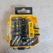 DeWALT Max Fit #2 Phillip 1 Inch Bits Box Of 30 - NEW
