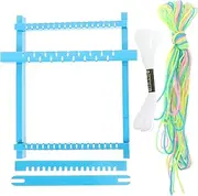 ORFOFE 1Set Handmade Loom for Early Learning Fun Weaving Machine for Cognitive Knitting Activity DIY Craft for Parent Interaction Develop Fine Motor Skills Creativity