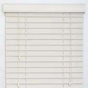 50mm Smooth Slat PVC Venetian Blinds White/Stone