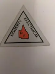 Retro Mining Sticker - Doherty Electrical