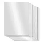 Clear Flexible Plastic Cutting Board Mats Set, Frosted Clear Kitchen1192