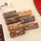 Floral Lipstick Case With Mirror Jewelry Case Portable Lipstick Box