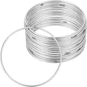 Vaguelly Metal Ring 35pcs Macrame Kit Dream Catcher Making Frame DIY Wreath Ring