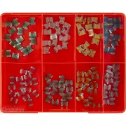 Champion CA111 Low Profile Mini Blade Fuse Assortment Kit - 120 Pieces