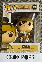 Koga Inuyasha 1591 Funko Pop Vinyl New in Mint Box + Protector