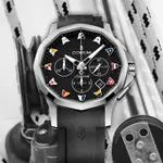 CORUM 崑崙錶 ADMIRAL 42海軍上將計時機械腕錶-42MM黑 984.111.20/F371 AN52