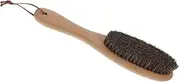 Horsehair Dusting Brush for Car Mat Cleaning Soft Bristles Wooden Handle Horse Skin Cleaning Brush
