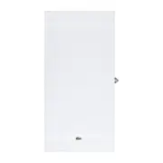 Lacoste LCASUAL Cotton Bath Sheet 90x150cm Quick Dry Bathroom Towel Blanc