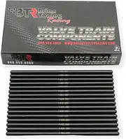 Brian Tooley Racing BTR 7.400" LS Chromoly Pushrods 5/16" Diameter .080" Wall, Set of 16