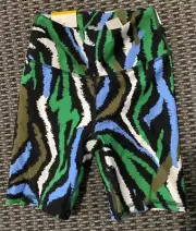 Diane von Furstenberg, DVF for Target Zebra Bike Exercise Shorts Size XS