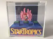 Star Tropics Nintendo NES Classic Shadow Box Art Diorama 3.5"