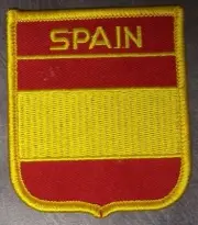 Embroidered International Patch National Flag of Spain NEW bunting