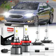 For Kia Cadenza 2014 2015 2016 Kit Bombillas H11 D1S LED/HID para Faros (for: Kia)