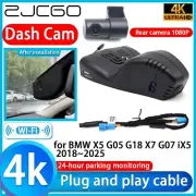 4K 2160P Car DVR Wifi Dash Cam Camera for BMW X5 G05 G18 X7 G07 iX5 2018~2025