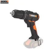 WORX 20V Cordless 13mm Hammer Drill - POWERSHARE Tool Only - WX370.9