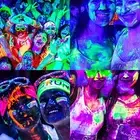 6Pcs UV Blacklight Face And Body Paints Washable In The Dark Body Paints DOB