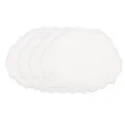 4pcs Coaster Molds for Epoxy Resin Oval Molds for DIY Craft Project