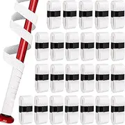 Liliful 24 Rolls Bat Grip Tape 0.7mm Comfortable and Soft Precut Baseball Bat Grip Baseball Softball Batting Tape Replacement for Old Baseball Bat Grip Sports Bat Grip