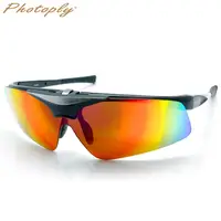 在飛比找PChome24h購物優惠-Photoply可掀式大聯盟太陽眼鏡(黑+IR)