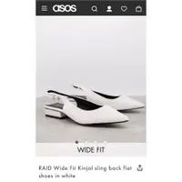 在飛比找蝦皮購物優惠-asos 低跟涼鞋 懶人鞋