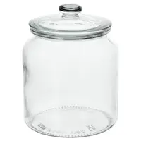 在飛比找蝦皮購物優惠-IKEA VARDAGEN 附蓋萬用罐 密封罐 透明玻璃 (